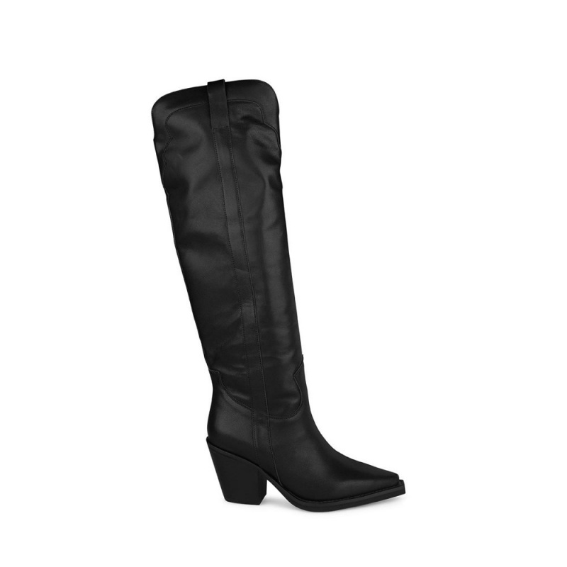 Bottes à Talons Alma En Pena Sharp Embout Boot Jaune Femme | ONU-46776781